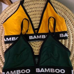 Bamboo bralettes